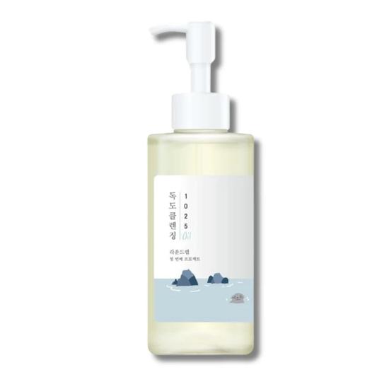 Round Lab 1025 Dokdo Cleansing Oil Alcohol-Free Blackhead Removal Unscented 200ml