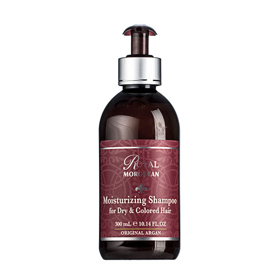 Royal Moroccan Moisturising Shampoo Dry Coloured Hair 300ml