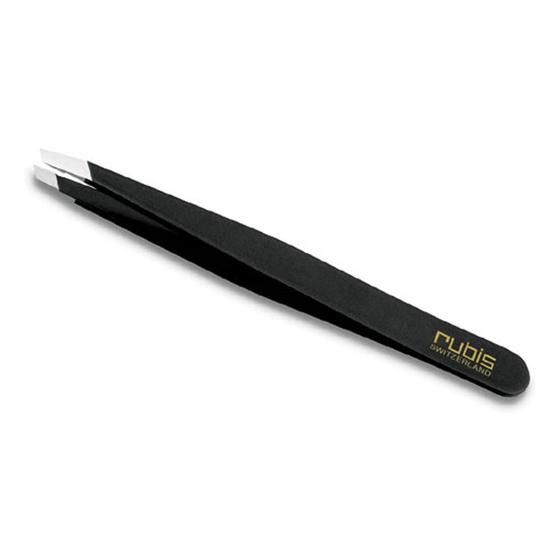 Rubis Tweezer Classic Black Slant
