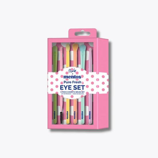 RUDE COSMETICS Mentos Eye Makeup Brush Set