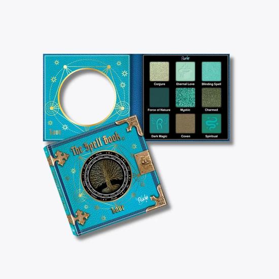 RUDE COSMETICS The Spell Book Smooth & Blendable Eyeshadow Palette