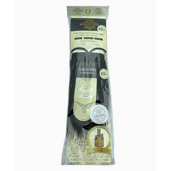 Rush Brazilian Glamour Virgin Gold Straight Weave 8 / Natural