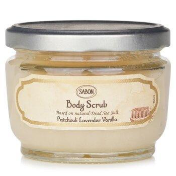 Sabon Body Scrub Patchouli Lavender Vanilla 320g