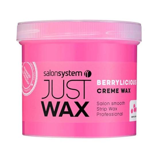 Salon System Just Wax Berrylicious Creme Wax 450g