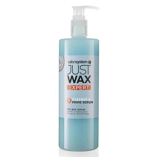 Salon System Just Wax Expert Cleanse & Prime Serum 500ml