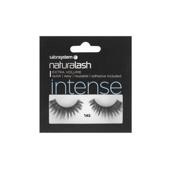 Salon System Naturalash Re-Usable Eyelashes Black 145