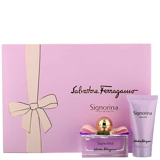 salvatore ferragamo signorina gift set