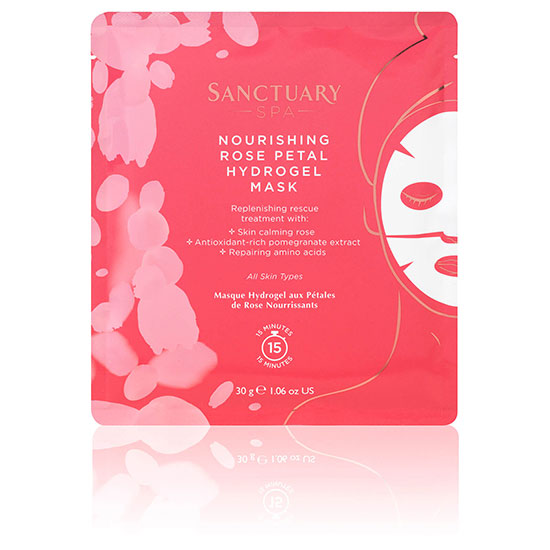 Sanctuary Spa Nourishing Rose Petal Hydrogel Mask