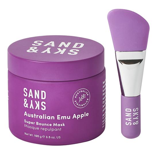 Sand & Sky Australian Emu Apple Super Bounce Mask | Cosmetify