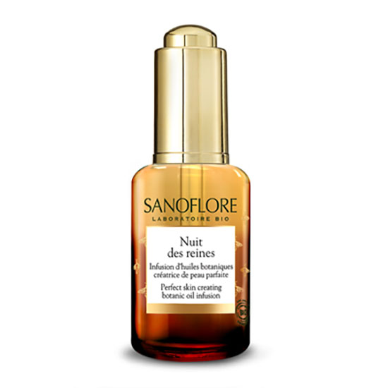 Sanoflore Certified Organic Nuit Des Reines Botanical Skin Perfecting Night Oil 30ml