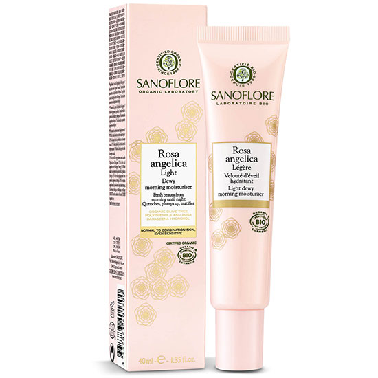 Sanoflore Rosa Angelica Light Dewy Morning Moisturiser