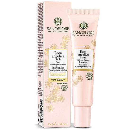 Sanoflore Rosa Angelica Rich Dewy Morning Moisturiser