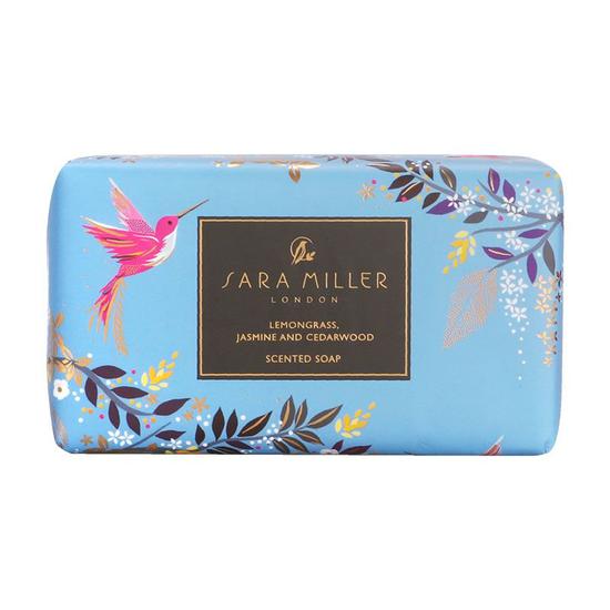 Sara Miller Scented Soap Bar With Lemongrass, Jasmine & Cedarwood 240g