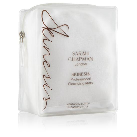 Sarah Chapman Professional Cleansing Mitts 4 x Cotton Mitts
