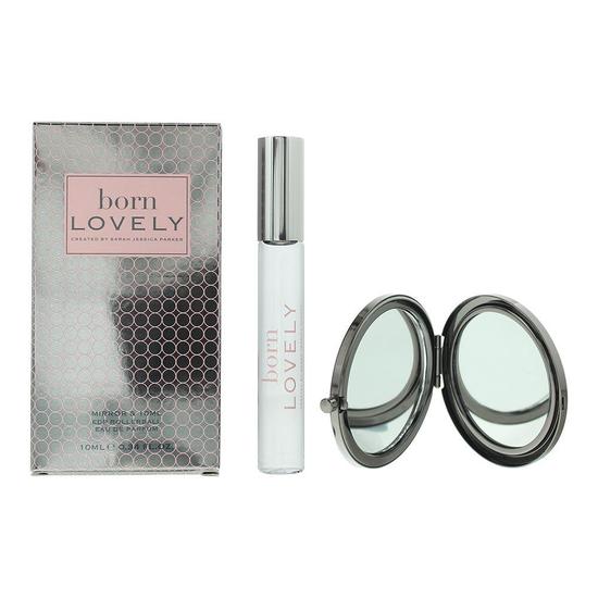 Sarah Jessica Parker Born Lovely Gift Set Eau De Parfum Rollerball + Mirror 10ml