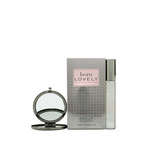 Sarah Jessica Parker Born Lovely Gift Set Eau De Parfum Rollerball + Mirror
