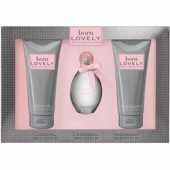 Sarah Jessica Parker Born Lovely Set Eau De Parfum 100ml, Body Lotion 200ml, S/Gel 200ml
