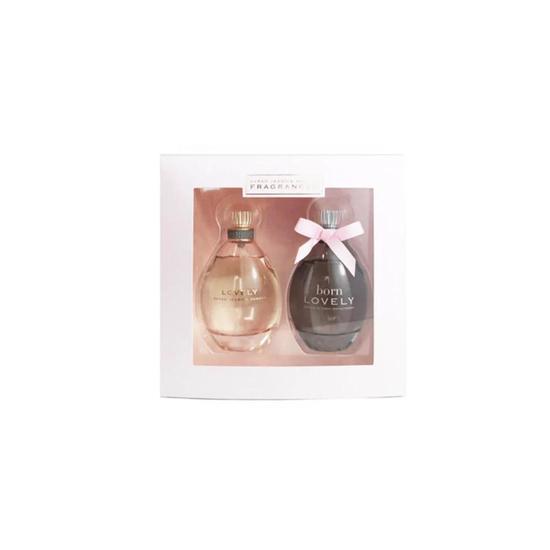 Sarah Jessica Parker Lovely & Born Lovely Eau De Parfum Women's Duo Gift Set Perfume 2 x 100ml