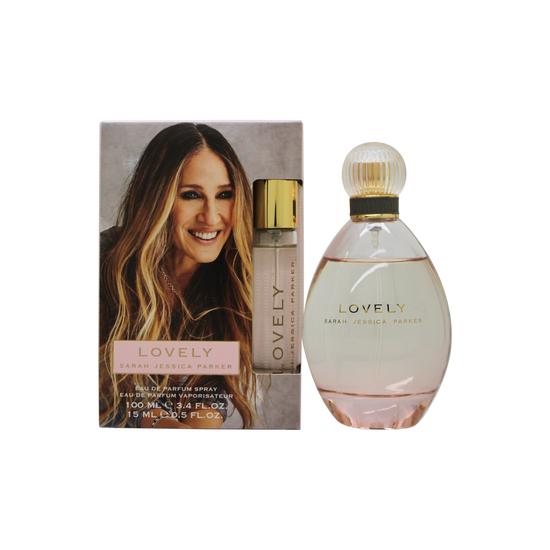 Sarah Jessica Parker Lovely Gift Set 100ml Eau De Parfum + 15ml Eau De Parfum