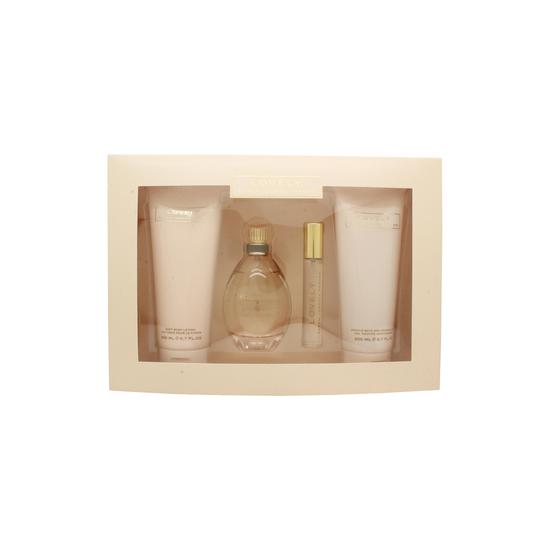 Sarah Jessica Parker Lovely Gift Set 100ml Eau De Parfum + 200ml Shower Gel + 200ml Body Lotion + 15ml Eau De Parfum