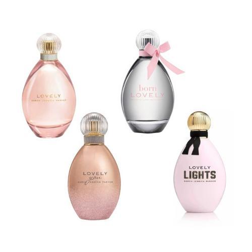 Sarah Jessica Parker Mini Set 5ml Lovely Eau De Parfum + 5ml Born Lovely Eau De Parfum + 5ml Lovely You Eau De Parfum + 5ml Lovely Lights Eau De Parfum