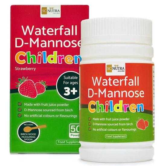 SC Nutra Waterfall D-Mannose Children Strawberry Powder