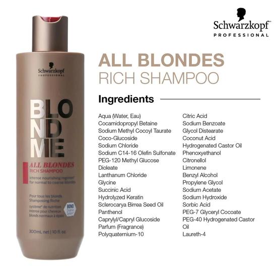 Schwarzkopf All Blondes Rich Shampoo 300ml