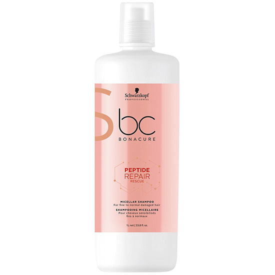 Schwarzkopf Professional BC Bonacure Peptide Repair Rescue Micellar Shampoo 1000ml