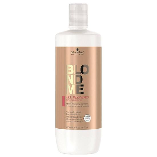 Schwarzkopf Care All Blondes Rich Shampoo 1000ml