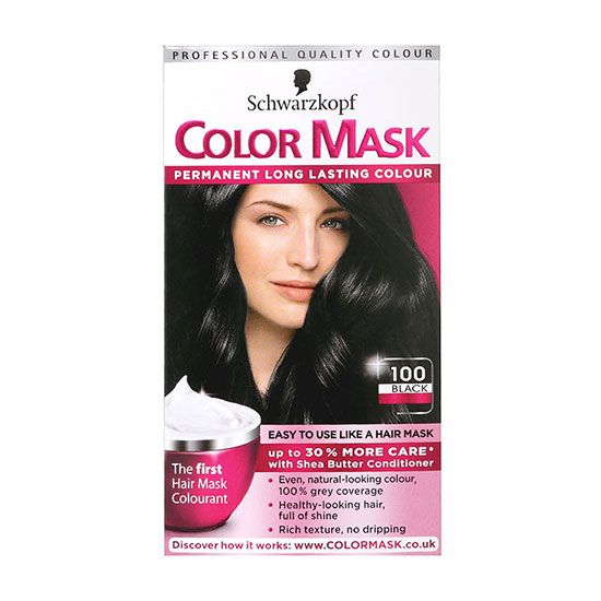 Schwarzkopf Colour Mask Permanent Colour Black