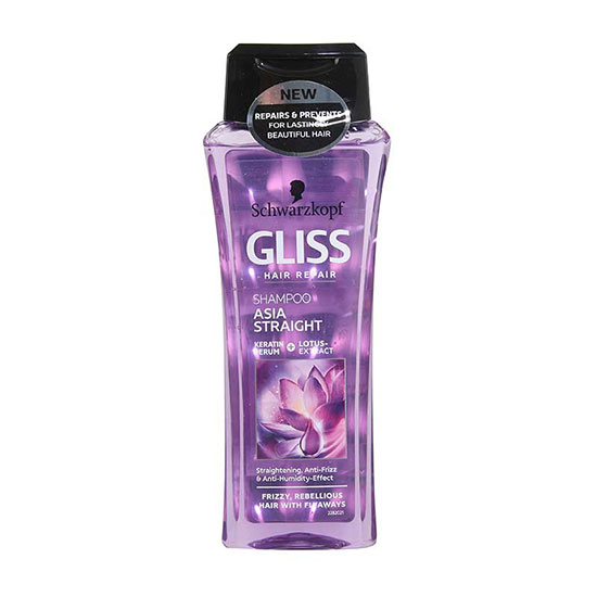 Schwarzkopf Gliss Hair Repair Asia Straight Shampoo 250ml