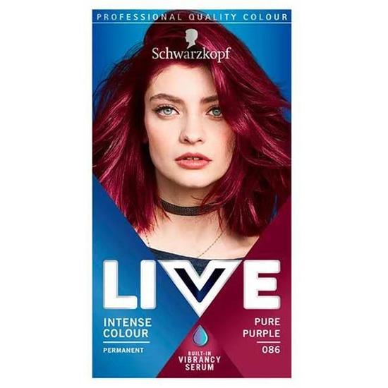 Schwarzkopf Live Colour Intense Permanent Colour 86 Pure Purple