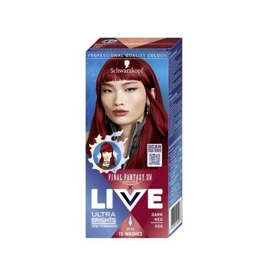 Schwarzkopf Live Ultra Brights Semi Permanent Dark Red 026