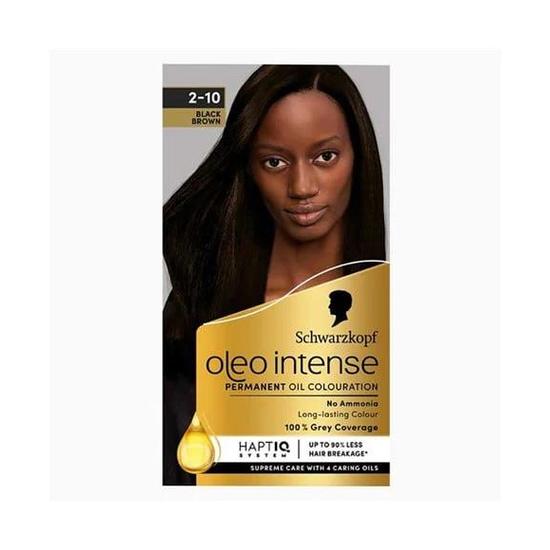 Schwarzkopf Oleo Intense Permanent Oil Colouration 2 10 Black Brown