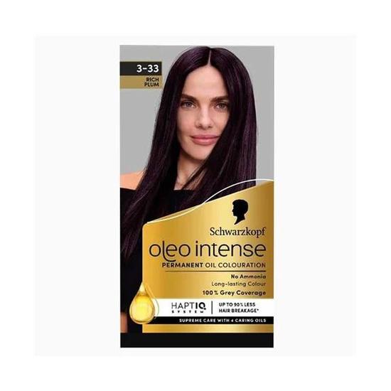 Schwarzkopf Oleo Intense Permanent Oil Colouration 3 33 Rich Plum
