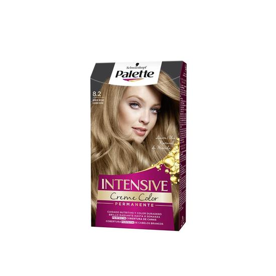 Schwarzkopf Palette Intensive Creme Colour Permanent Hair Dye 8.2 Beige Blonde