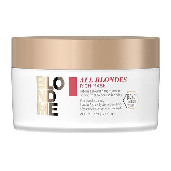 Schwarzkopf Professional BlondMe All Blondes Rich Mask 200ml