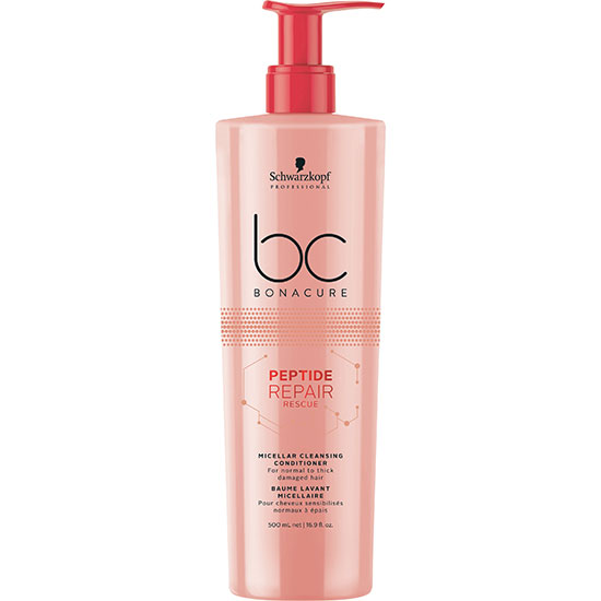 Schwarzkopf Professional BC Bonacure Peptide Repair Rescue Micellar Cleansing Conditioner 500ml