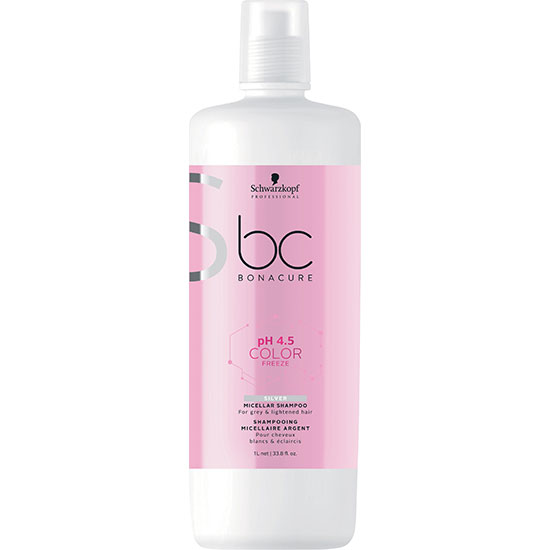 Schwarzkopf Professional BC Bonacure pH 4.5 Colour Freeze Silver Micellar Shampoo 1litre