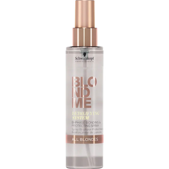 Schwarzkopf Professional BlondMe All Blondes Detoxifying System Bi Phase Bonding & Protecting Spray