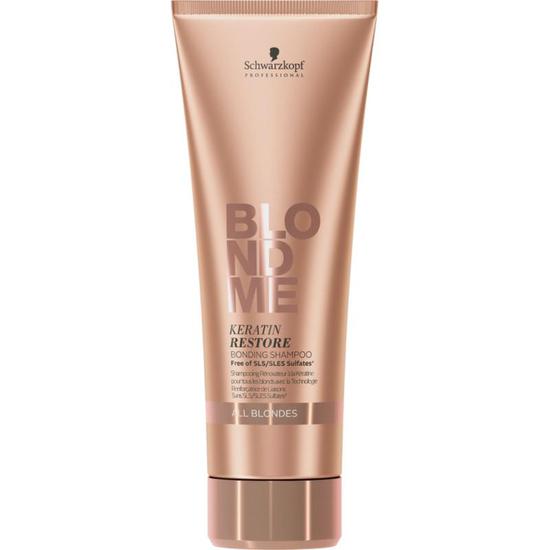 Schwarzkopf Professional BlondMe All Blondes Keratin Restore Bonding Shampoo 250ml