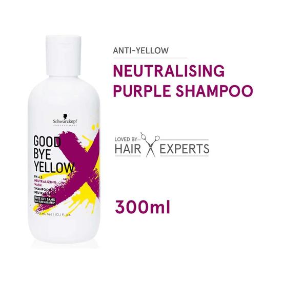 Schwarzkopf Professional Good Bye Yellow Neutralising Wash Shampoo