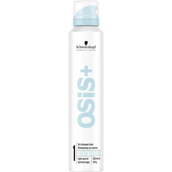 Schwarzkopf Professional Osis+ Fresh Texture Dry Shampoo Foam 200ml