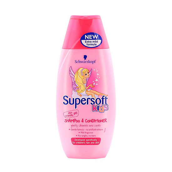 Schwarzkopf Supersoft Kids Girls Shampoo & Conditioner 250ml