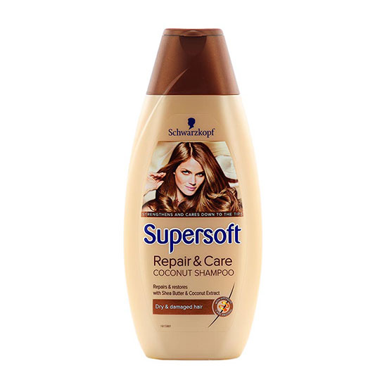 Schwarzkopf Supersoft Repair & Care Coconut Shampoo 400ml