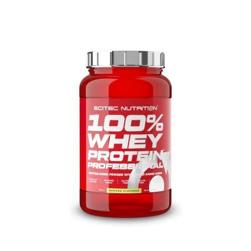 Scitec Nutrition 100% Whey Professional Protein Powder Banana