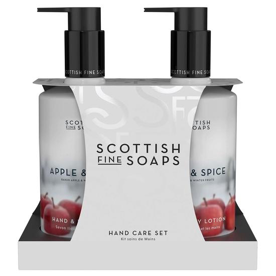 Scottish Fine Soaps Apple & Spice Hand Care Set