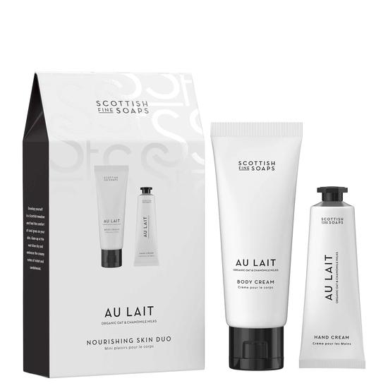 Scottish Fine Soaps Au Lait Nourishing Skin Duo