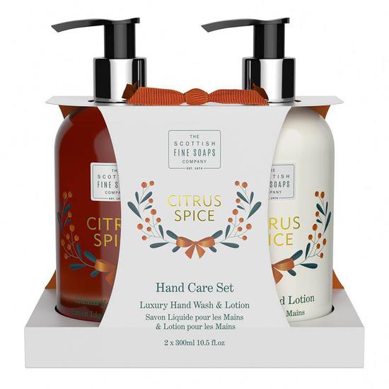 Scottish Fine Soaps Citrus Spice Hand Care Set