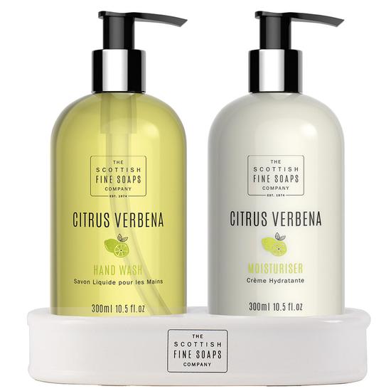 Scottish Fine Soaps Citrus Verbena Hand Care Set